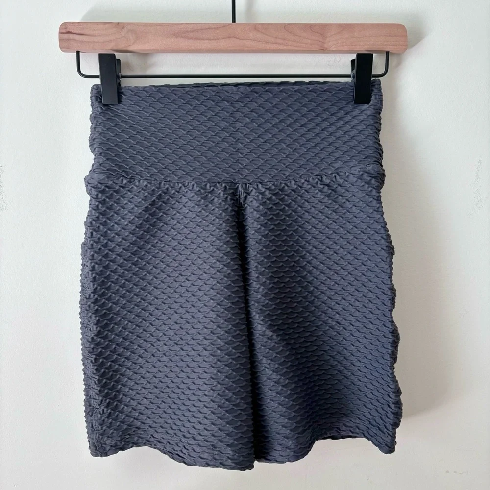 Booty by Brabants Croco Skin Biker Shorts